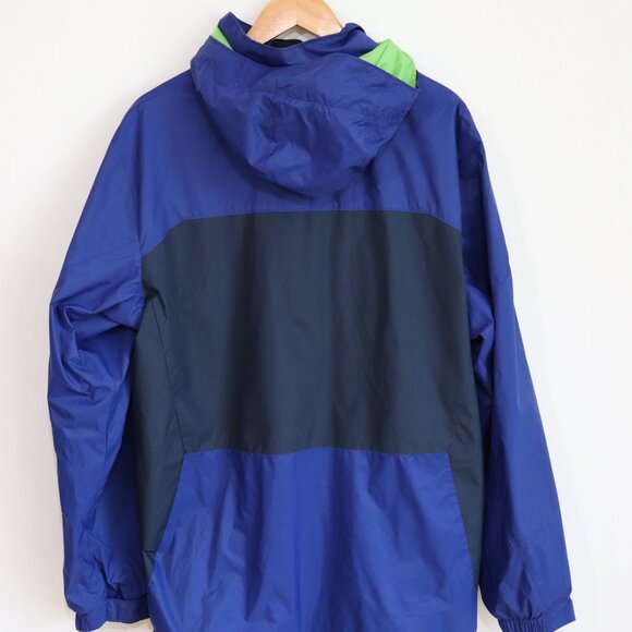 Columbia Interchange Jacket (No Liner) Blue Color Block Sz L Used - Picture 4 of 10